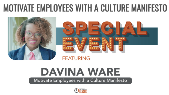 Special Event with Davina Ware