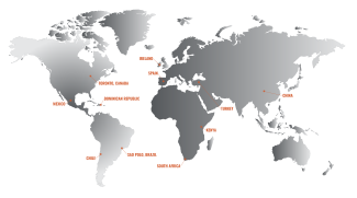 Map of International Programs